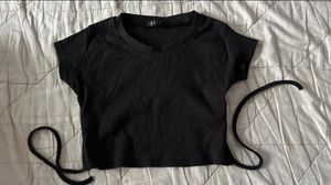 Shein Tie Back Top