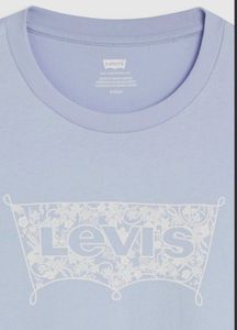 Levis Blue Floral Logo T-Shirt