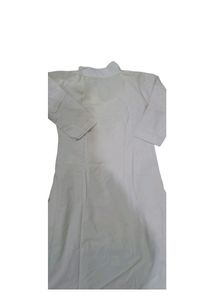 Straight Pure Cotton Kurta With Elastic Salwar