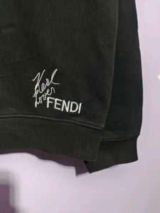 Fendi Karl Lagerfeld Graphic Sweatshirt