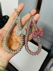 Sparkling Bow phone and bag charm