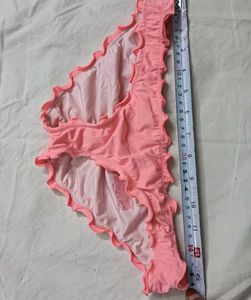 ⚛️ Pink Ruffle Bikini Bottom