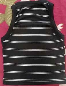 Striped Crop Top