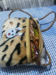 Cute Bunny Leopard Print Mini Bag