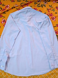 Light Blue Men Shirt 38 Size Like New