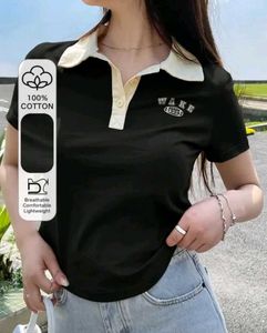 🖤Women's Black Polo T-Shirt🖤