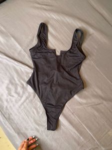 Black Bodysuit Top