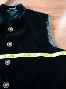 Classic Black Velvet Jacket