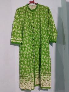 New Green 3xl Cotton Kurta