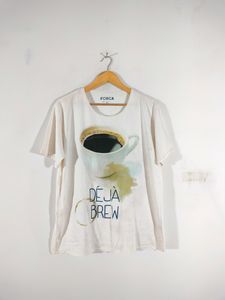 White Printed T Shirt (Men's)