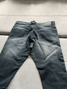 Men's Grey Slim Fit Jeans