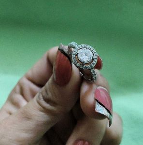 Elegant Halo Ring