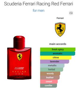 Scuderia Ferrari Racing Red For Men