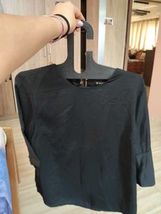 Van Heusen Black Formal Top