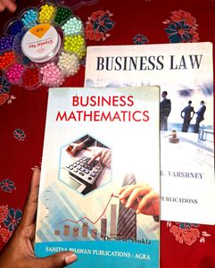 ~Business Mathematics & Law Books⚖️