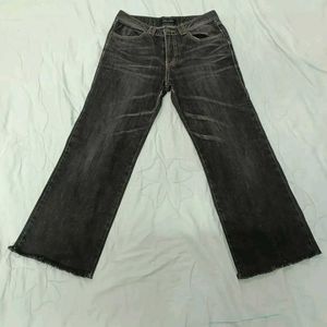 Stylish Dark Wash Flare Jeans