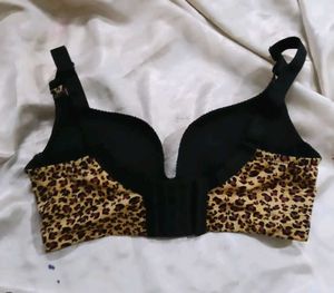 Leopard Print Bra