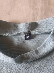Puff Sleeve Textured Top