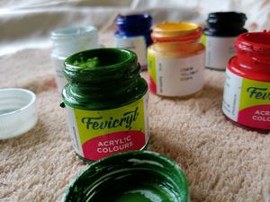 Fevicryl acrylic colours