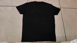 Black Graphic Print T-Shirt