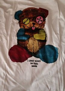 Cute Teddy Bear Graphic Tee