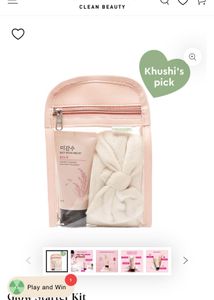The Face Shop Rice Water Cleanser&amp; Bow Hairband