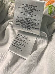 Imported from USA White Embroidered Girls