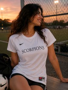 ⚽ White Nike Team Dri-FIT "Scorpions" Jersey