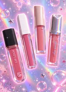 Set of 4 Pink Liquid Lipsticks