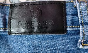Frayed Hem Flare Leg Jeans