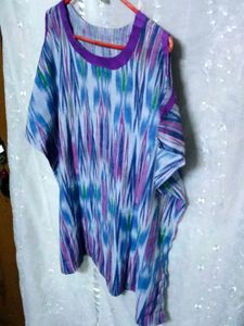 Cold Shoulder Design Cotton Top