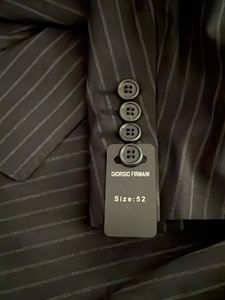 Men's Pinstripe Suit Jacket
