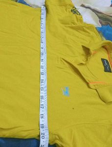 Men's Yellow Polo Shirt