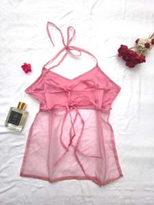 Dreamy y2k halter Backless top🌷