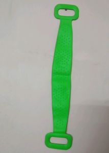 SILICON SILICA GEL BATH BRUSH - GREEN COLOUR