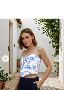 SHEIN Women Cute Front Twisted top