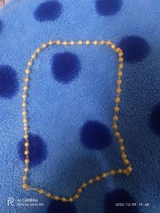 Golden Long Chain And Ring