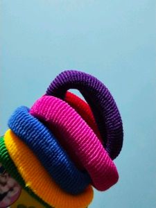 Colorful Hair Ties Set