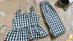 Girls Kids Top Bottom Set