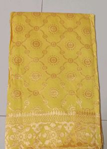 yellow duppata
