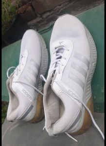 Adidas White Sports Shoes || 2.5 inch heel