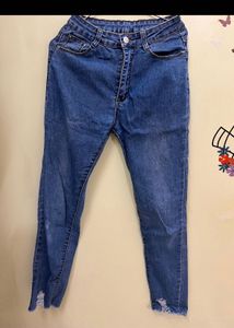 Blue Denim Skinny Jeans
