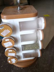 Rotating Spice Rack Organizer