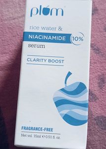 Plum Rice Water Face Serum