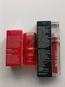 Swiss Beauty Lip Balm &amp; Liquid Lipstick Set