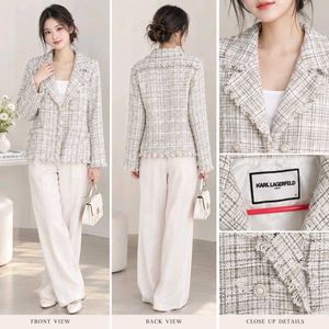 Karl Lagerfeld Tweed Blazer