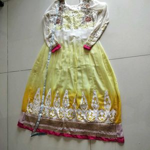 Embroidered Indian Dress