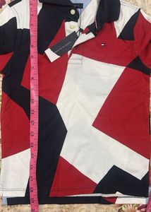 Tommy Hilfiger Geometric Polo Shirt