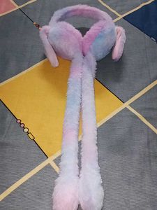 Adorable Fluffy Bunny Earmuffs