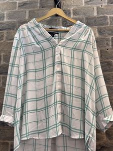 Chic Plaid Blouse
